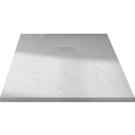 Kinedo – Receveur de douche à poser 90 x 90 cm – Extra plat en Biolex – Antidérapant classe C – Découpable et perçable pour installation facile (1/6)