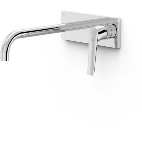 Façade mitigeur lavabo Chrome - TRES 28130024 (1/2)