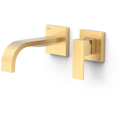 Façade mitigeur lavabo Or Mat 24K - TRES 00630021OM (1/2)