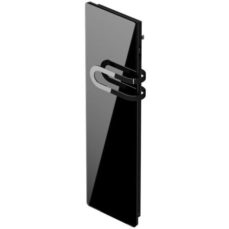Sèche-serviettes électrique CAMPAVER BAINS Nativ soufflant 1500W Noir astrakan - INTUIS SIGNATURE K165125 (1/5)