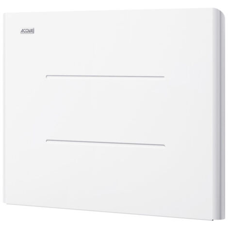Acova – Radiateur à inertie fonte 1000W connecté – Double cœur de chauffe – Programmation hebdomadaire – Détection ouverture fenêtre – TMR100063EEZF