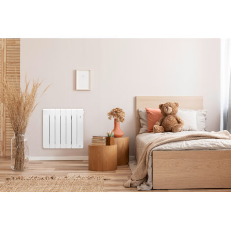 Thermor – Radiateur à inertie chaleur douce 700W Bas connecté – Aluminium 100% recyclé – Économie d'énergie jusqu'à 30% – 494835 (1/5)