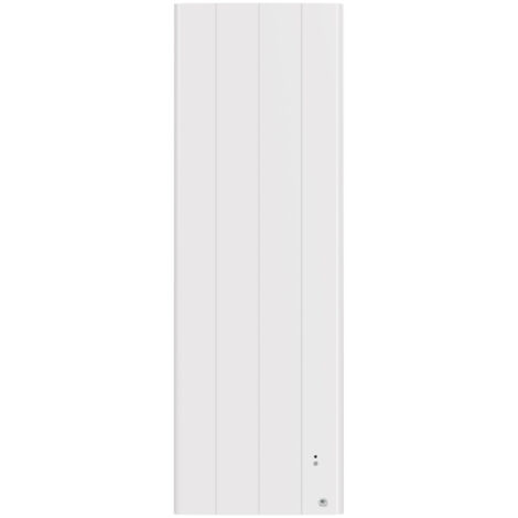 Thermor – Radiateur à inertie 1500W vertical blanc brillant – Chaleur douce homogène – Compatible Hub Cozytouch – 494833