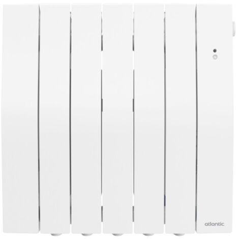 Atlantic – Radiateur à inertie 1000W horizontal – Pilotage intelligent connecté – Corps de chauffe fluide – Pour petits espaces – 500609 (1/10)