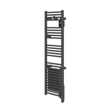 Atlantic – Sèche-serviettes électrique connecté 500W anthracite étroit – Commande digitale tactile – Fonction Boost – 851275 (1/4)
