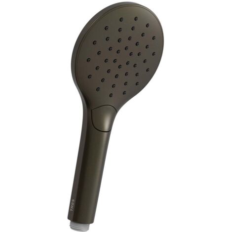 Douche massage ECO-DROP 3 types de jet Noir métallisé brossé - TRES 29963112KMB (1/2)