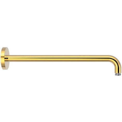 TRES 13462104OR COMPLEMENTOS DE DUCHA Brazo A Pared Color Oro 24K - ref: 13462104OR (1/2)