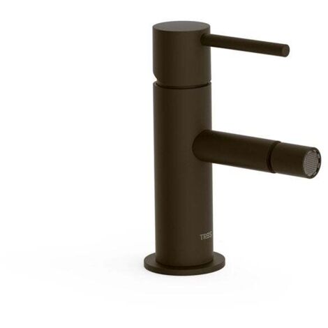 Mitigeur bidet Noir métallisé brossé - TRES 06212001KMB (1/2)