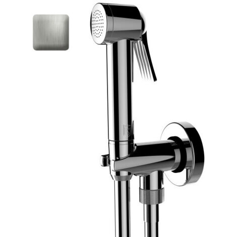 Ensemble WC avec flexible et douchette Nickel satiné APICE - BOSSINI CE4002B094 (1/2)
