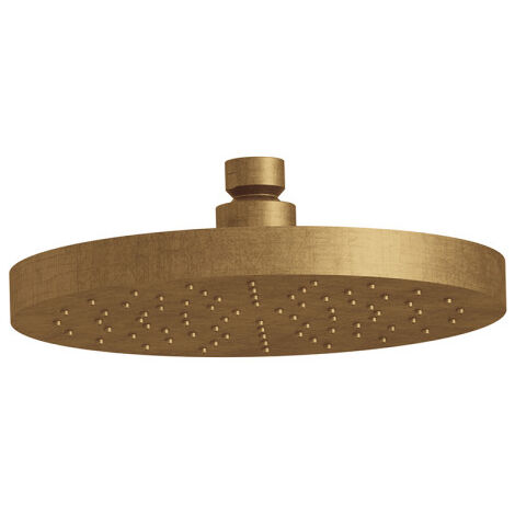 Pomme de douche laiton ronde Ø 19 cm vieux bronze mat - CRISTINA ONDYNA PD01493 (1/2)