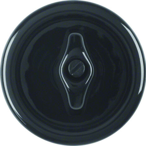 1930 Enjo+manette rotativ noir Porcelaine by Rosenthal - HAGER WMV785N