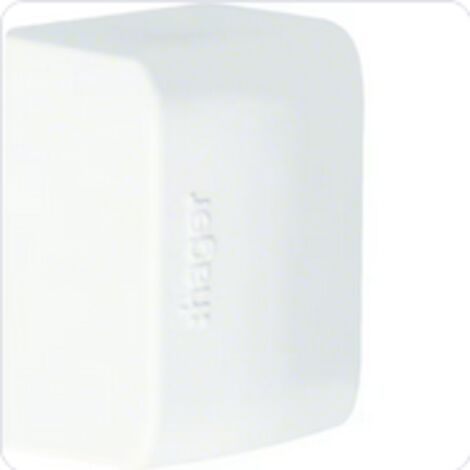 Embout pour moulure Ateha 16x30mm Blanc HAGER ATA163069016