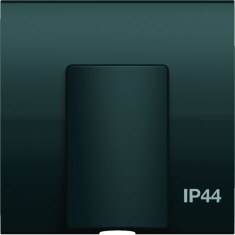 Sortie de câble IP44 anthracite – Protection contre humidité et poussière – Pour environnements techniques – Modèle HAGER WE154A