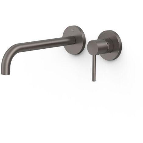 Mitigeur lavabo encastré bec 237 mm Graphite - TRES 26230022GR (1/2)