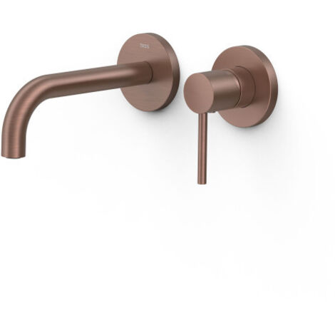 Mitigeur lavabo encastré bec 177 mm Volcanic - TRES 26230021VO (1/2)