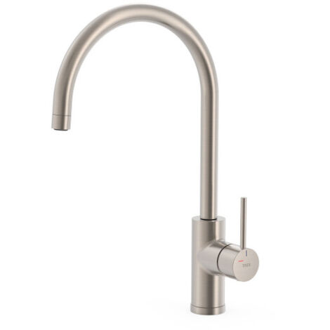 Mitigeur cuisine Acier - TRES 23044005AC (1/2)