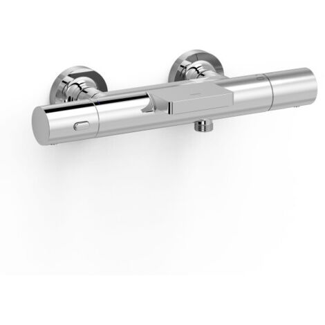 Mitigeur bain-douche thermostatique mural Over‑wall Chromé - TRES 19017412 (1/2)