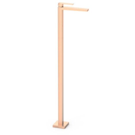Mitigeur sur pied pour lavabo Or Rose Mat 24K - TRES 20285301OPM (1/2)