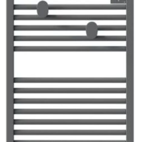 Sèche-serviettes électrique 500W RIVA 5 Gris Menhir - THERMOR 471625 (1/4)