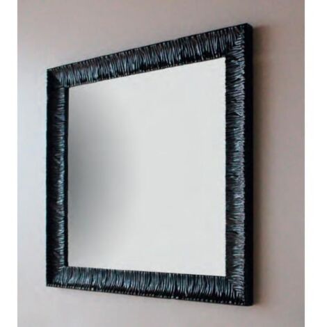 MIROIR RETRO PARIGI 100-100 CM CADRE SILVER - CRISTINA ONDYNA MP10019 (1/2)