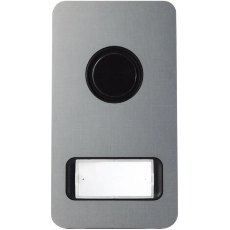 Urmet – Plaque complète pour interphone 1122/31 – Solution durable et efficace – Conçue pour contrôle d'accès – Matériaux de haute qualité