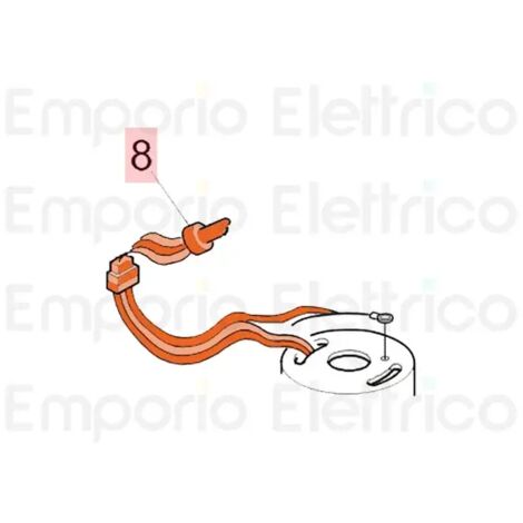 faac pièce détachée câble électrique 1,2 m sans protection du moteur 7514225 (1/3)