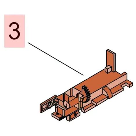faac pièce détachée boîte protégée serrure de déverrouillage 760 7201295 (1/3)