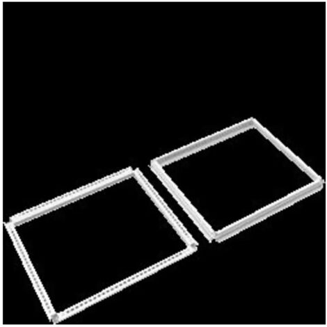 Cadres haut et bas armoire, quadro.evo 900x800 - HAGER FN017EW
