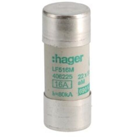 Cartouche fus.22x58 aM 16A - HAGER LF516M (1/2)