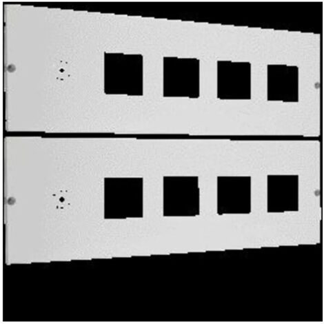 Plaque de montage,quadro.evo,pleine,front,200x600mm - HAGER UC301