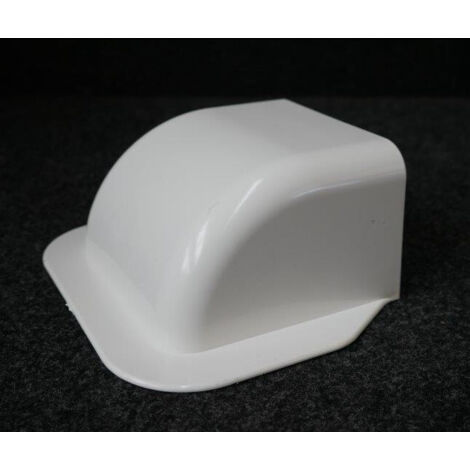 Passage de mur p CLM75125 p 75mm h 125mm IK08-IK10 PVC RAL 9010 blanc paloma (CLM7512561) (1/2)