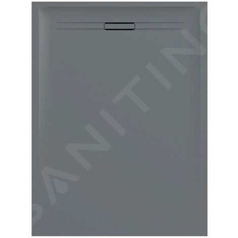 Receveur de douche rectangulaire Geberit Sestra Gris structuré 100x90cm - GEBERIT 550.263.00.2 (1/2)