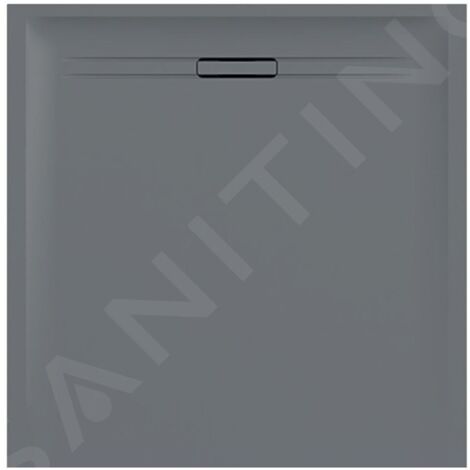 Receveur de douche carré Geberit Sestra 90x90 cm Gris - GEBERIT 550.260.00.2 (1/2)