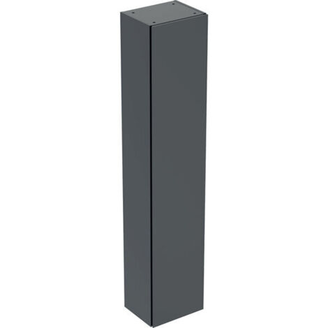 Colonne haute Geberit ONE une porte L36cm H180cm P29.1cm Noir mat - GEBERIT 505.083.00.8 (1/4)
