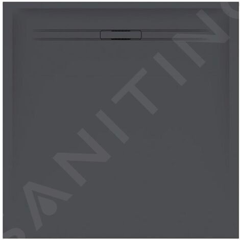 Receveur de douche carré Geberit Sestra 90x90 cm Graphite - GEBERIT 550.270.00.2 (1/2)