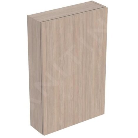 Armoire haute compacte Geberit iCon rectangulaire H70 1 porte Chêne - GEBERIT 502.318.JH.1 (1/2)