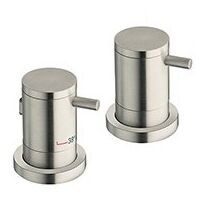 BAIN DOUCHE TRIVERDE SUR GORGE THERMOSTATIQUE 2 SORTIES INOX AISI SX - CRISTINA ONDYNA XX14228