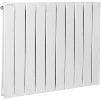 Acova – Radiateur eau chaude en acier horizontal double 1239W – Traitement anticorrosion – Pression 4 bars – Température max 110°C – SHXD070104