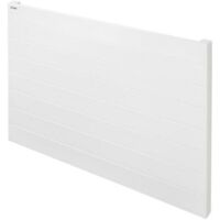 Acova – Radiateur eau chaude en acier horizontal 702W – Hauteur 11cm – Pression 5 bars – Finition Pure White – PLV056120