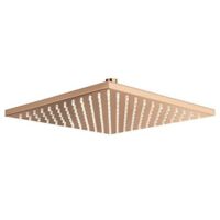Pomme De Douche Carree 30X30 Laiton Or Rose Robinetterie ITALY - CRISTINA ONDYNA PD55746P