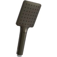 Douche massage ECO-DROP 3 types de jet Noir métallisé brossé - TRES 29963113KMB