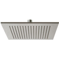 Pomme de douche slim laiton carre 25 cm inox - CRISTINA ONDYNA SD25028