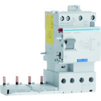 Bloc différentiel double sortie 4P 25A 300mA type AC 50/60Hz - HAGER BFC828