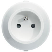 Hager – Prise de courant 2P+T associable – Mode de pose encastré – Indice de protection IP20 – Intensité 16A – Pour installations électriques