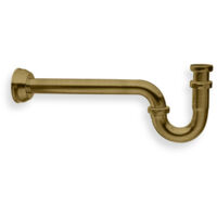 Siphon lavabo forme S Vieux Bronze Mat - CRISTINA ONDYNA AC20193