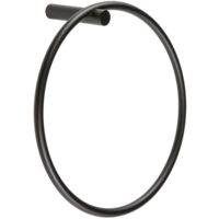 Anneau porte serviette hashi diam. 20 cm blackmat - CRISTINA ONDYNA SHHS0713
