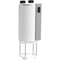 Atlantic – Chauffe-eau thermodynamique 100L – Compatible VMC collective – Économie d'énergie – Récupération calories sur air extrait – 350203