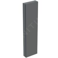 Colonne haute compacte Geberit iCon P15 1 porte Gris velouté - GEBERIT 502.317.JK.1