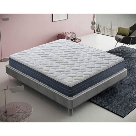 Memory Foam Matratze - Höhe 21 cm - Orthopädie - 11 Komfortzonen - H3 Steifigkeit - 160x200