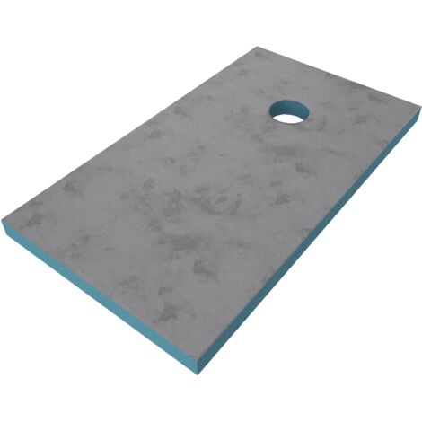 Rehausse pour bac receveur de douche à carreler 90x160 cm recoupable sur mesure